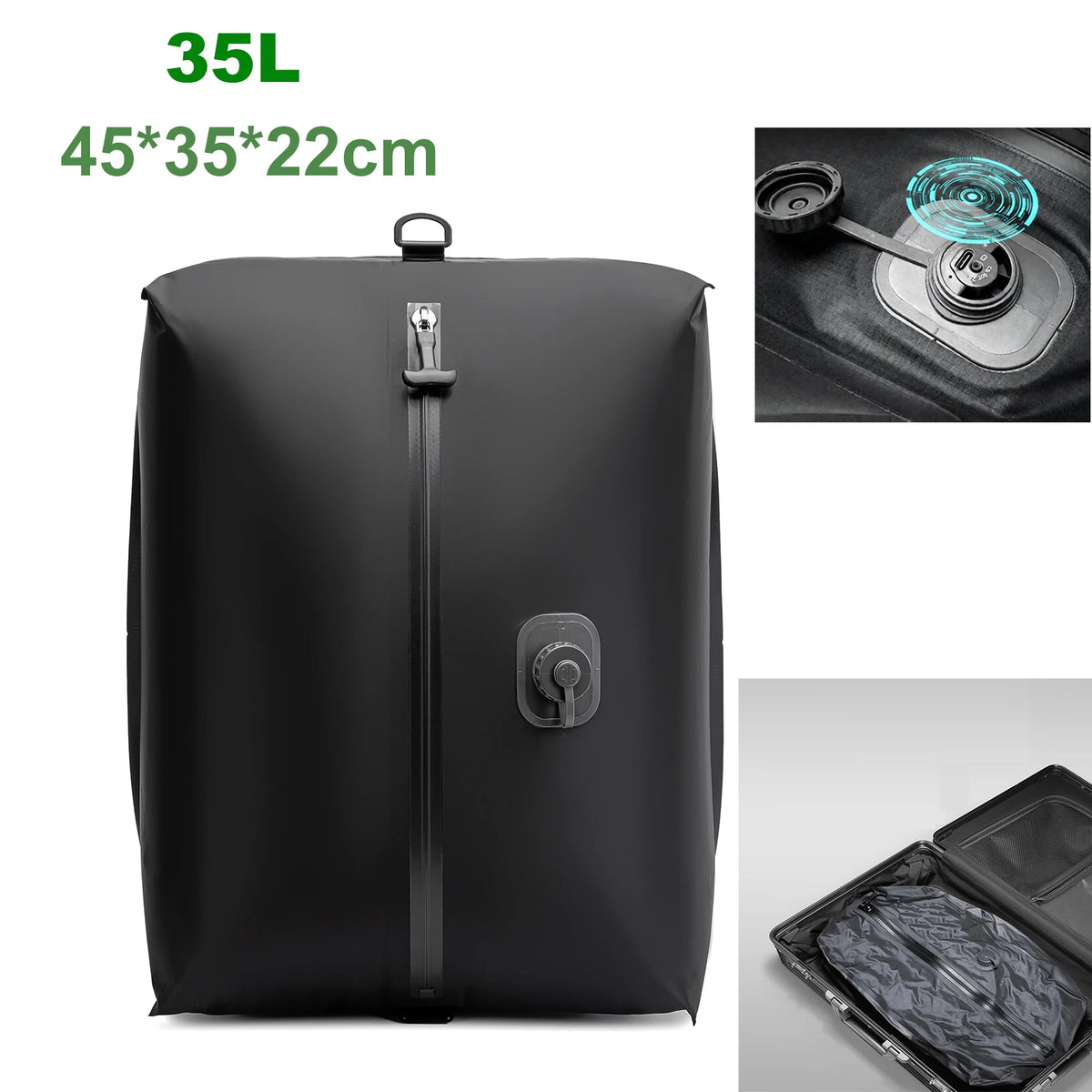 17l 28l 35l 40l Travel Vacuum Bag Reusable
