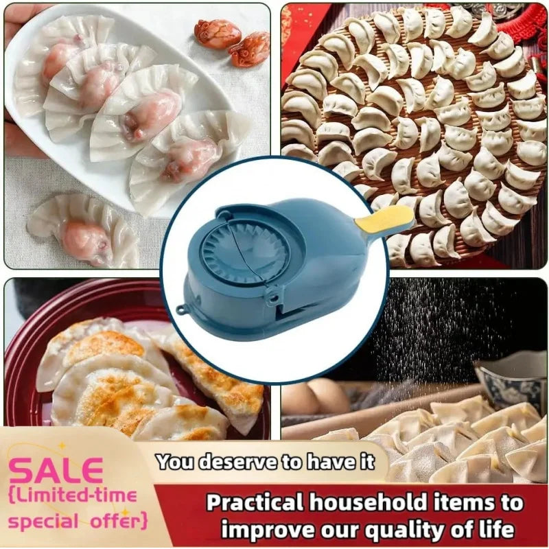 In1 Dumpling Maker Diy Kit Wrapper Presser Dough