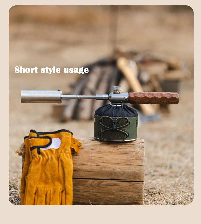 Camping Firewood Stove Folding Windproof Wood Burning Stove