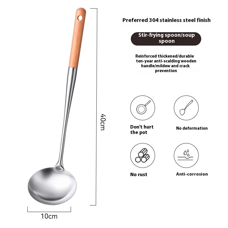 Gianxi Stainless Steel Spatula Spatula Spoon Cooking Utensils