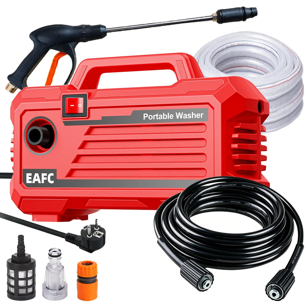 Eafc Newest 2000w Electric High Pressure Washer Powerful