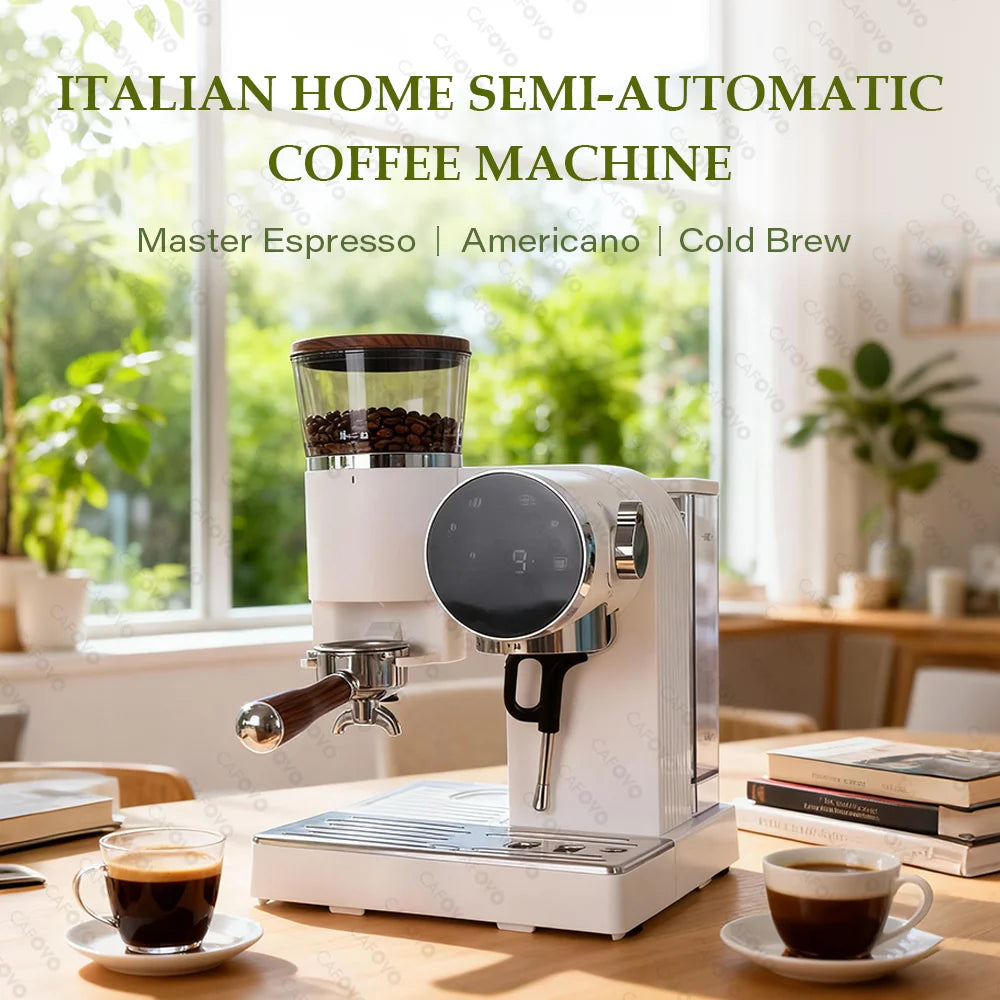 Cafovo Cg01 15 Bar 58mm Semi-Automatic Espresso Machine