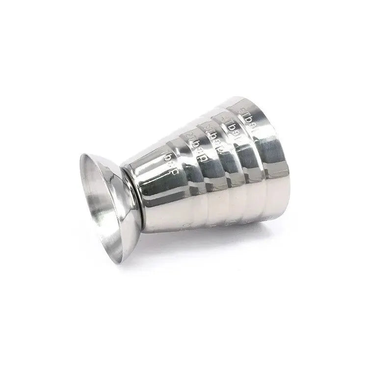 1pc 75ml Stainless Steel Measuring Cup Cocktail Mixing