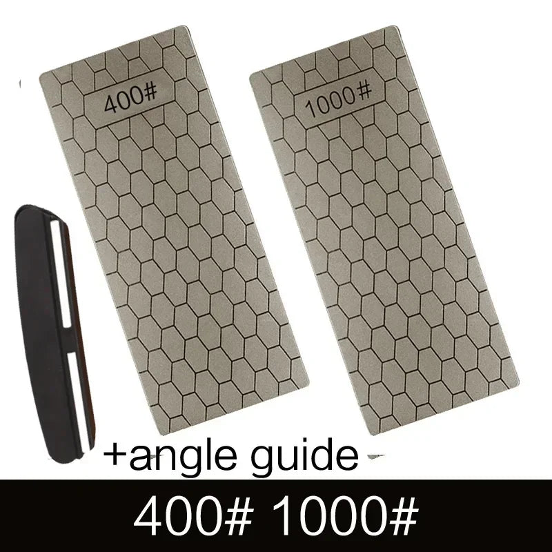 400 600 1000 120grit Diamond Knife Sharpener Sharpening