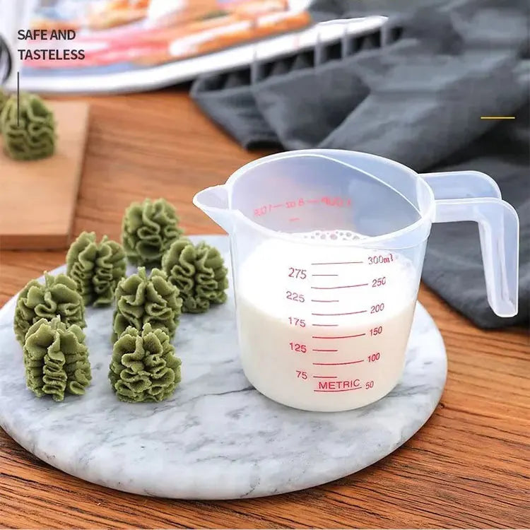 3pcs 250/500/1000ml Measuring Cups Easuring Cup Plastic Jug