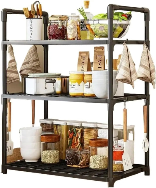 Storage Shelves Organizer Sturdy Shelving Space-Saving Shelves