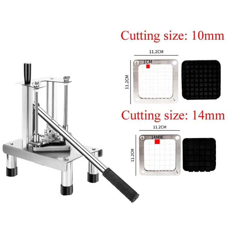 Hand Movement Fruit Vegetable Slice Cube Cutting Slicing