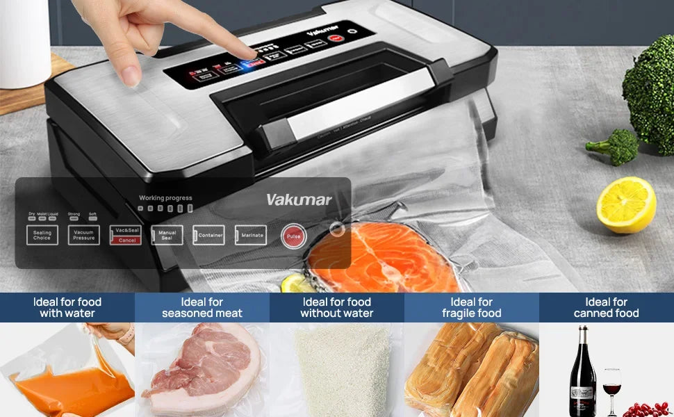 Vakumar Vh5186 Automatic Commercial Food Vacuum Sealer Packaging