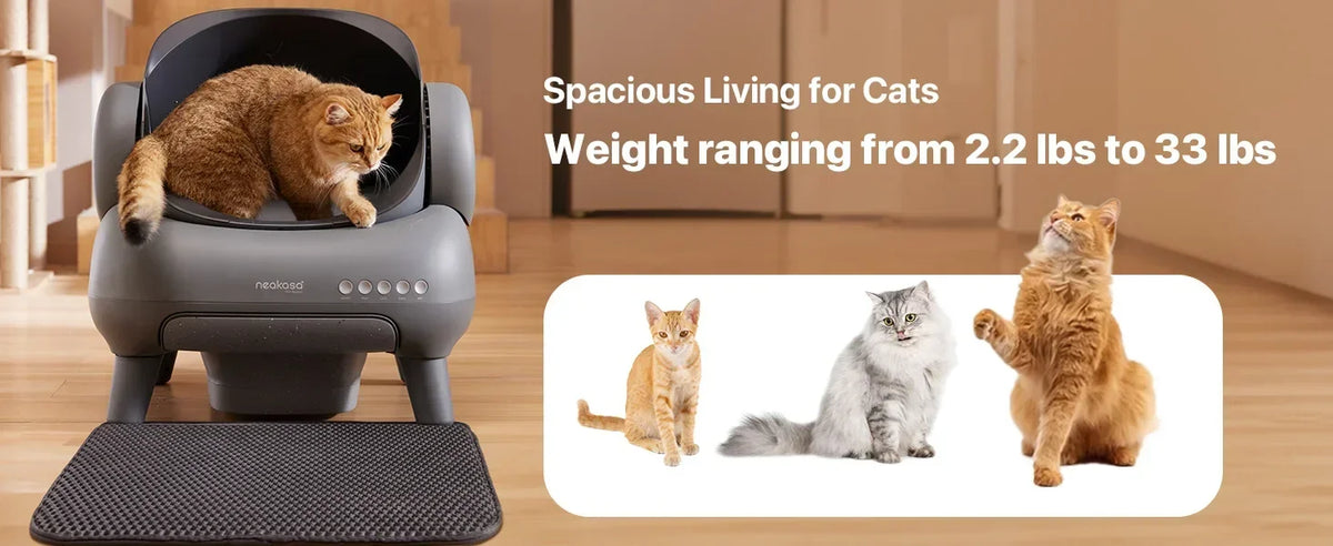 Neakasa Cat Toilet Self Cleaning Automatic Toilet App
