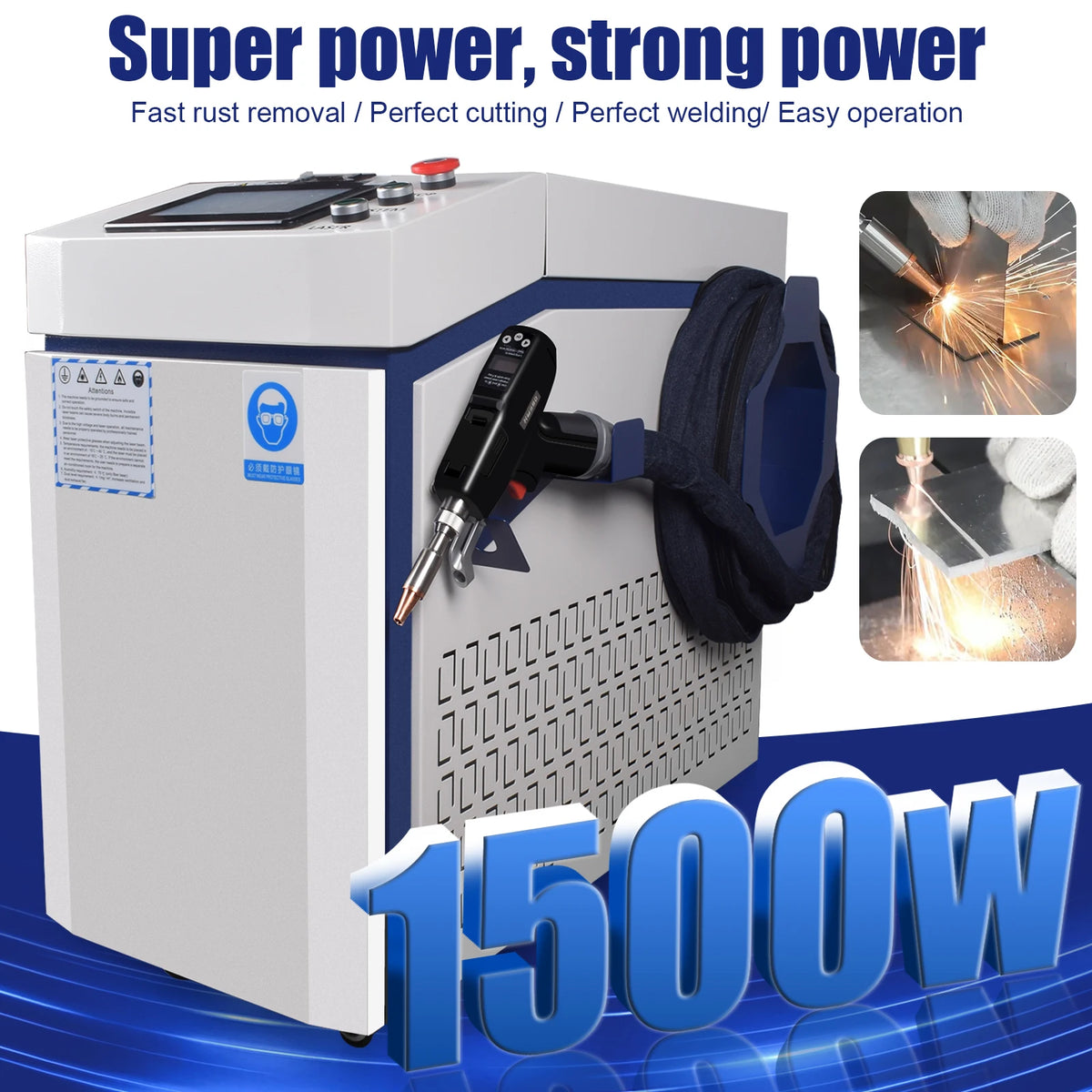 3000w In Fiber Laser Welding Cutting Cleaning Soldering