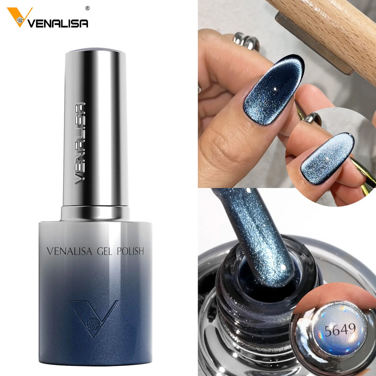 1pc Venalisa 10ml Nail Gel Polish Soft Texture