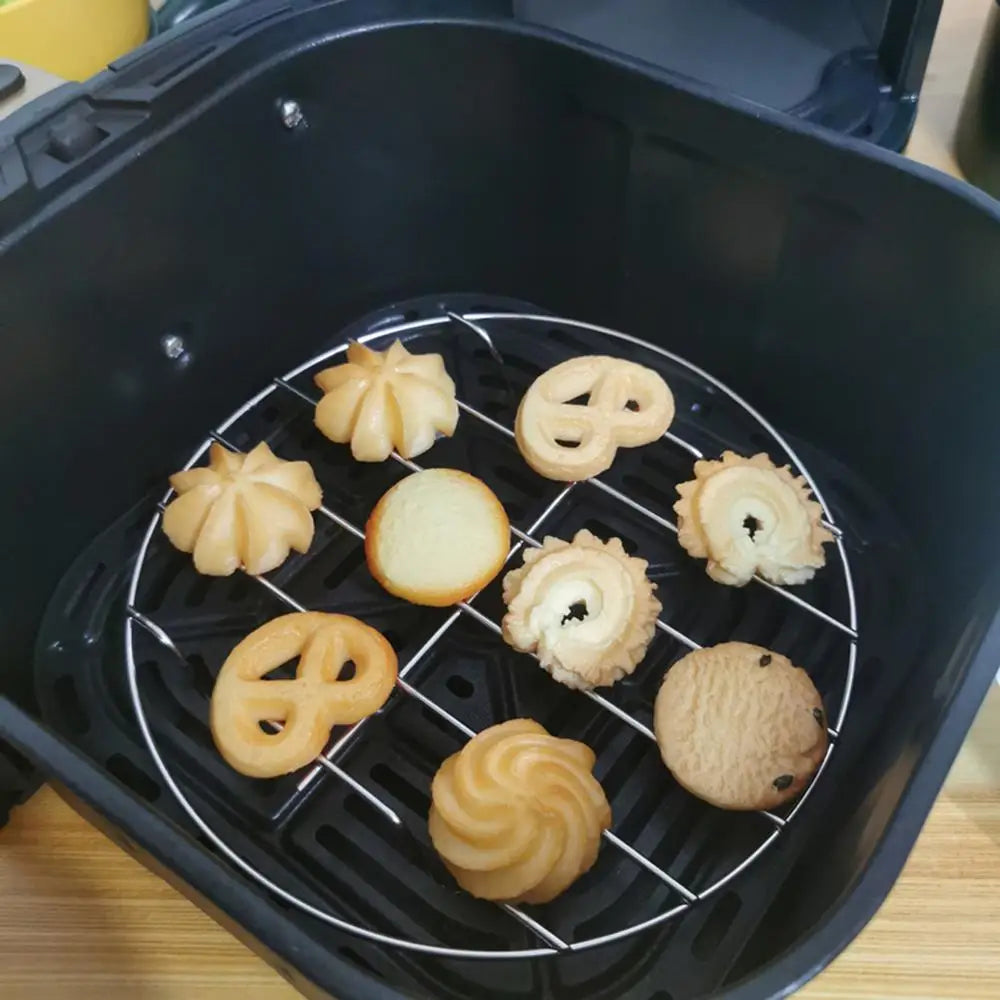 Round Cooling Rack 6/7/8 Inch Stainless Steel Cooking