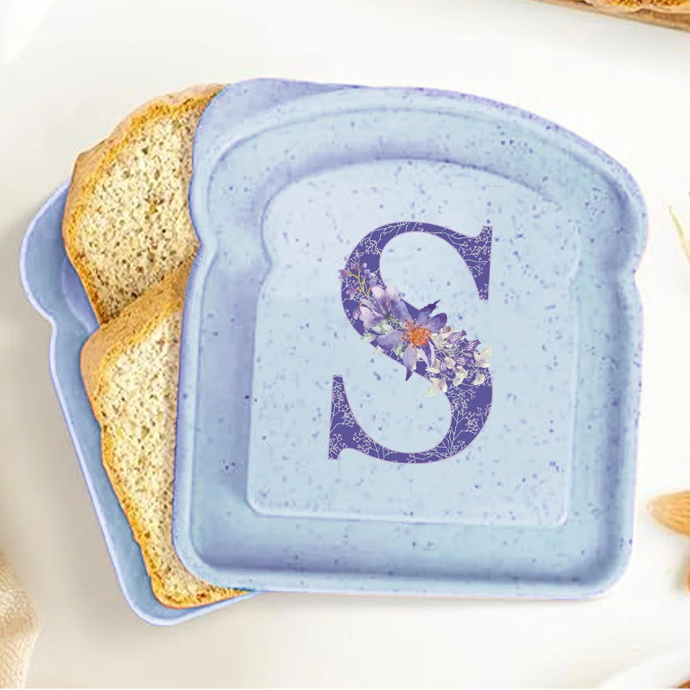 Toast Storage Box Lid Bread Sandwich Container Lunch