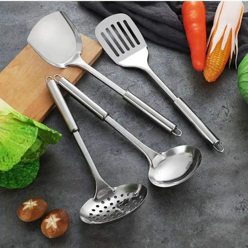 Cookware Cooking Utensils Stainless Steel Shovel Soup Spoon