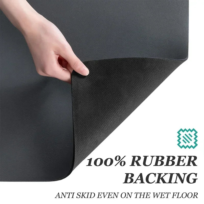 Super Antiskid Large Absorbent Draining Mat Super Absorbent