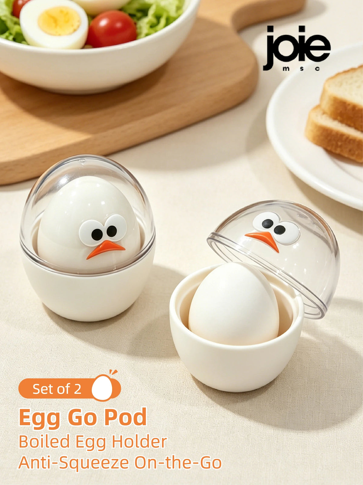 Joie Egg Holder 2pcs Shatter Proof Egg Case