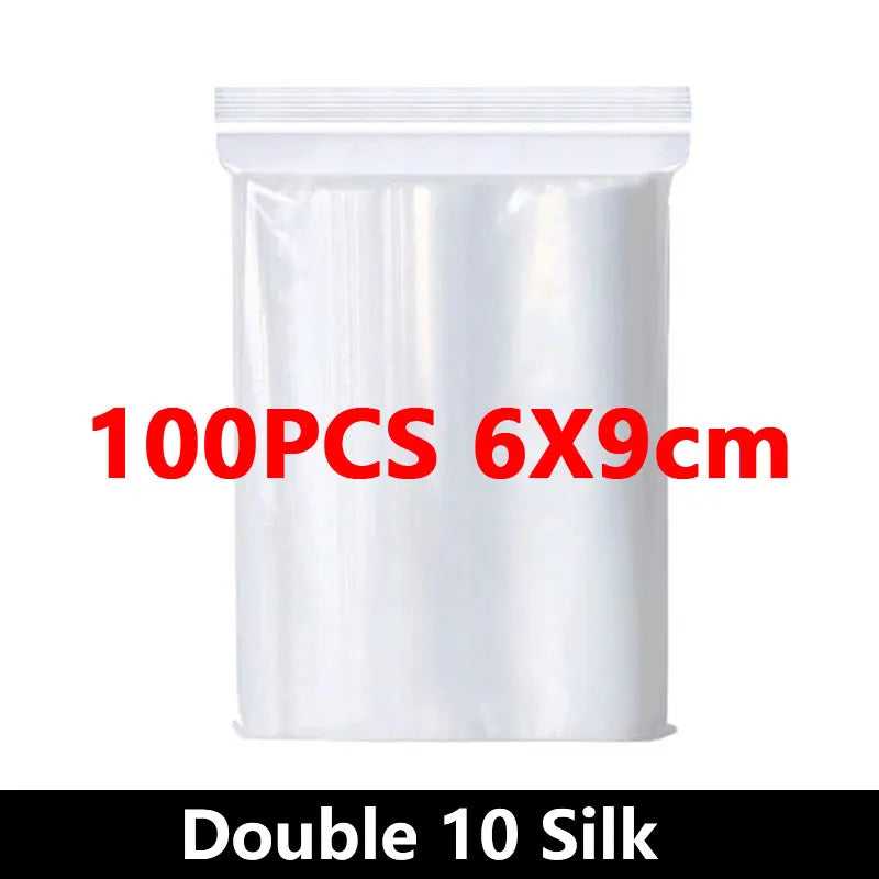 Small Zip Lock Plastic Bags Reclosable Transparent Bag