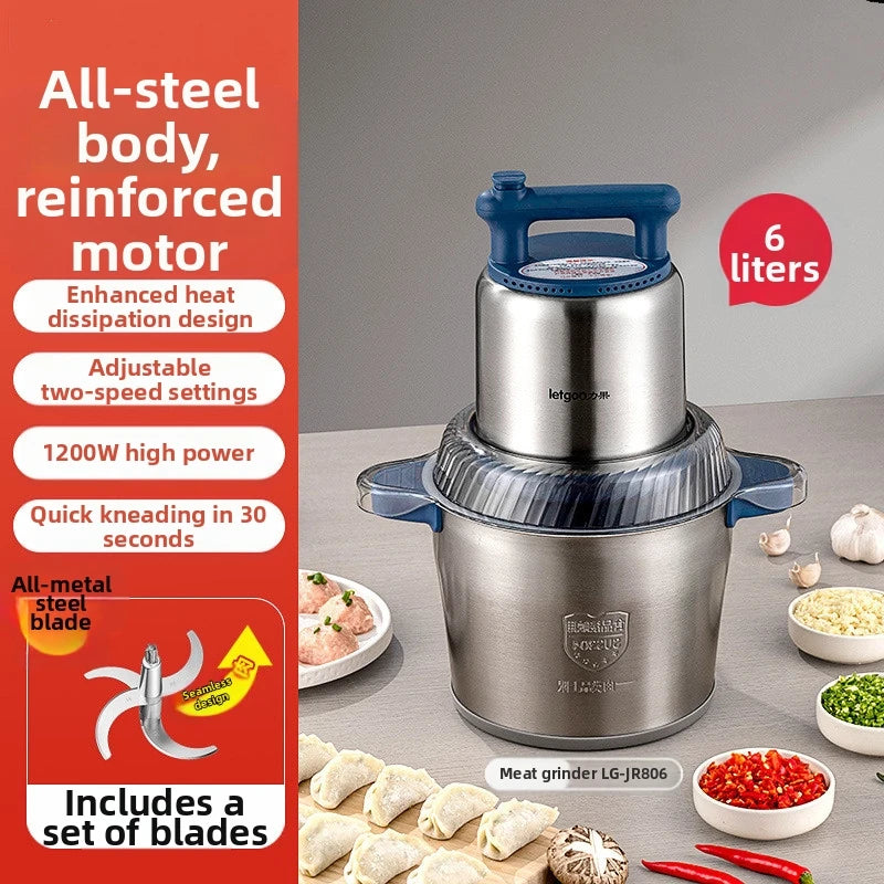Professional 6l Commercial Meat Grinder Industrial Grade