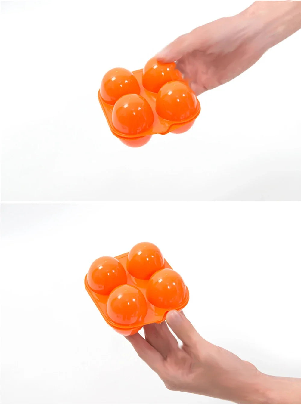 2/4/6/12 Grid Egg Storage Box Shockproof Egg Holder
