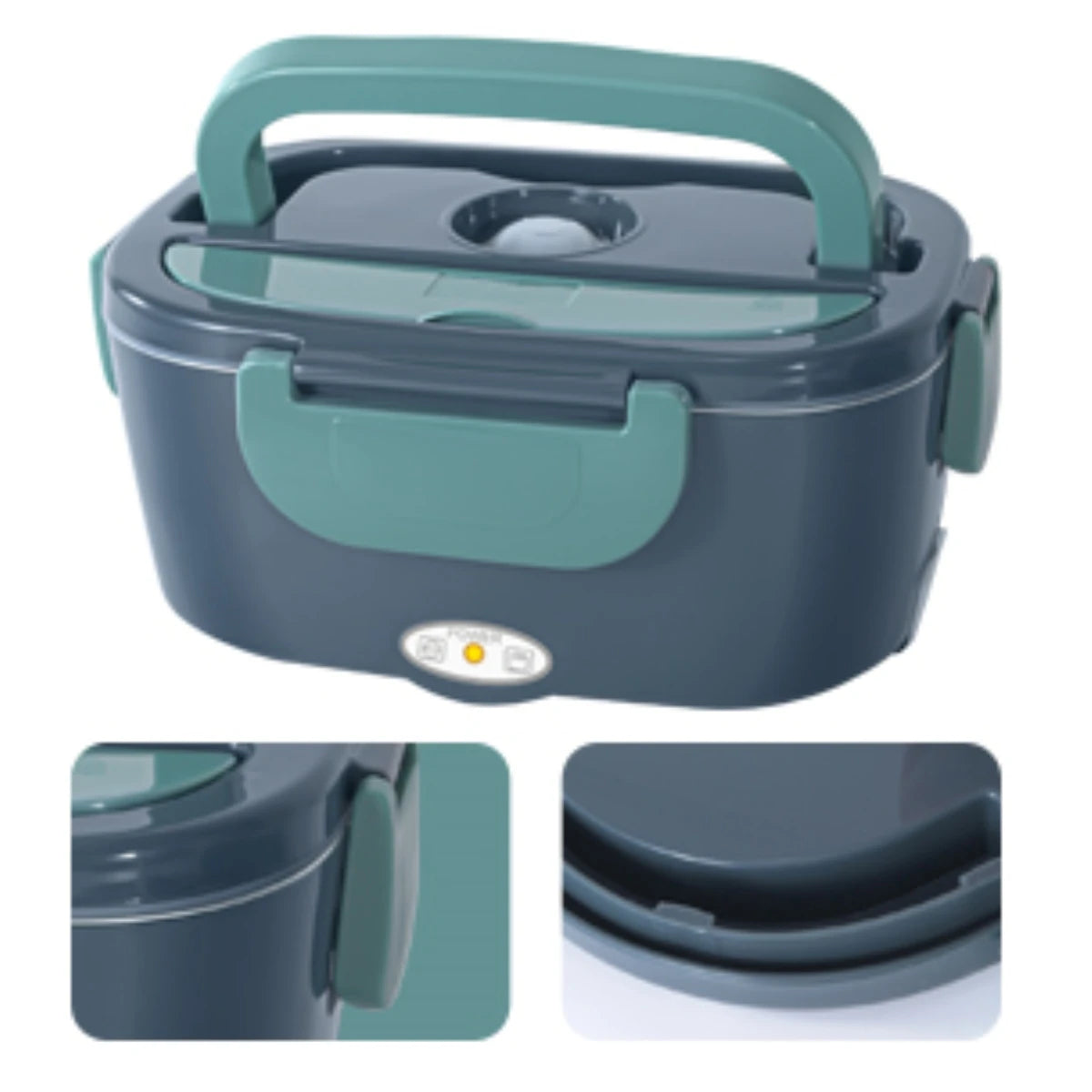 Electric Lunch Box Adults-60w Fast Heatedlunch Box Men&Women
