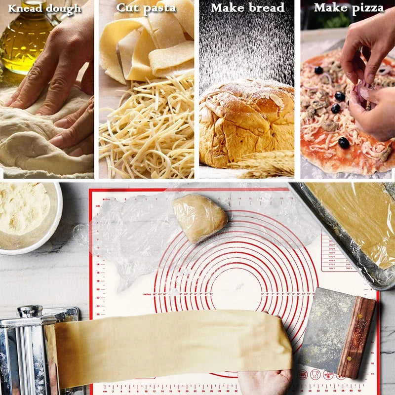Silicone Baking Pastry Mat Non Slip Nonstick Rolling