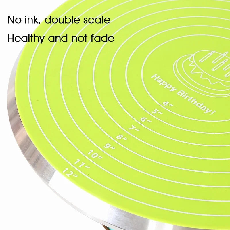 Silicone Cake Mat 12 Inch Round Silicone Mat