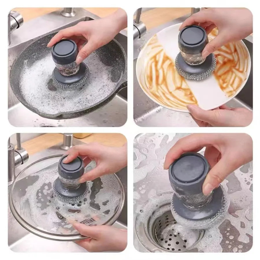 13/5/10 Pack Stainless Steel Scrubber Scrubbing Scouring Pad