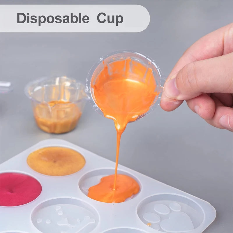 Epoxy Resin Kit Silicone Mold Included Mixing Cups