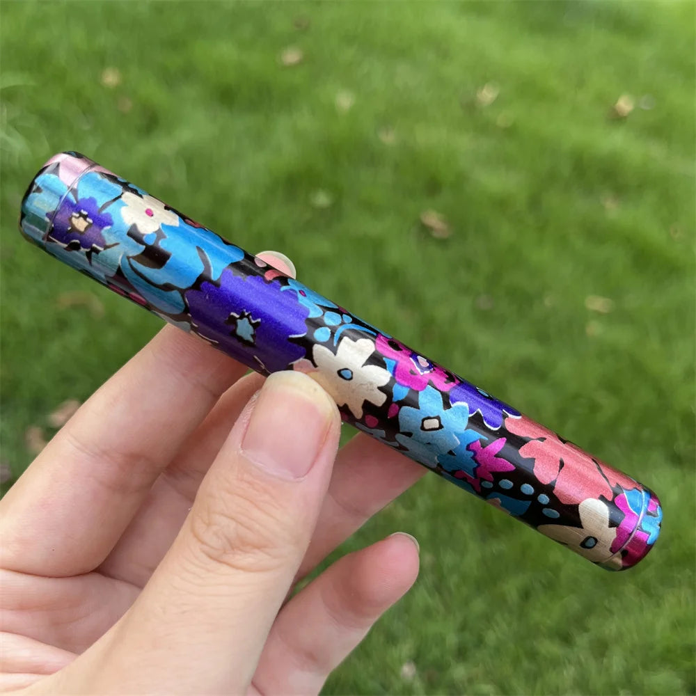 Printing Colors Proof Waterproof Cigarette Holder Aluminum Cigar