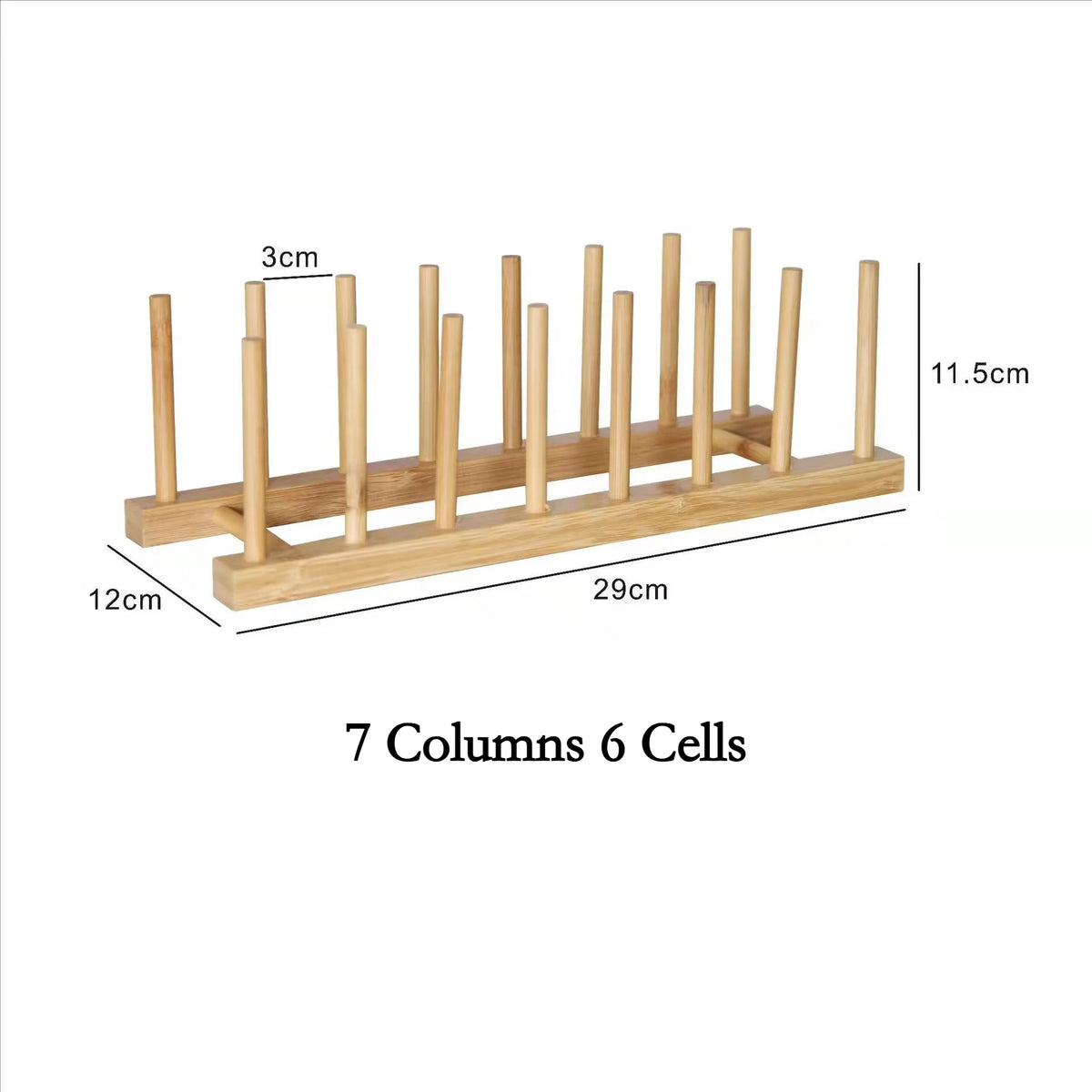 Diy Locker Bamboo Drain Rack Wooden Plate Rack