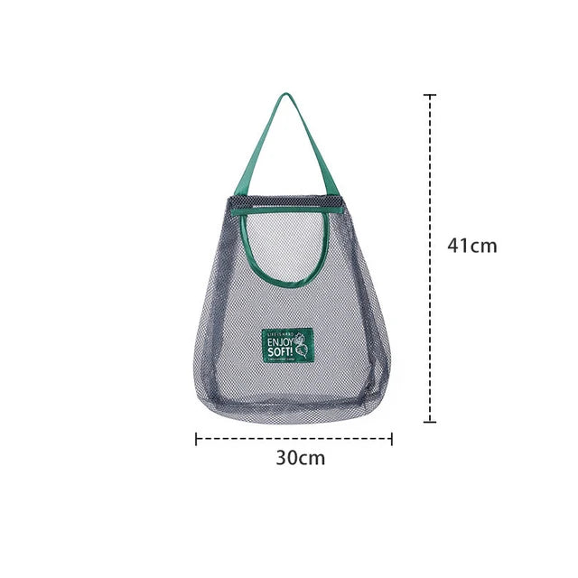 Reusable Storage Bags Hanging Mesh Bag Fruit Vegetable