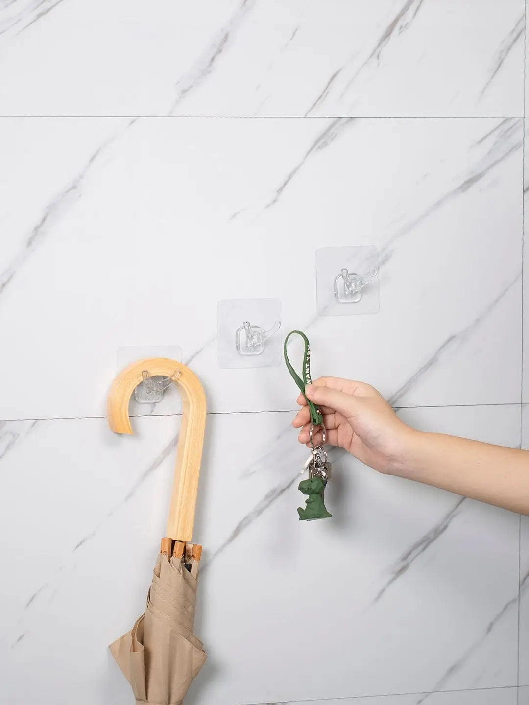 Adhesive Razor Hook Shaving Shaver Shelf Storage Holder