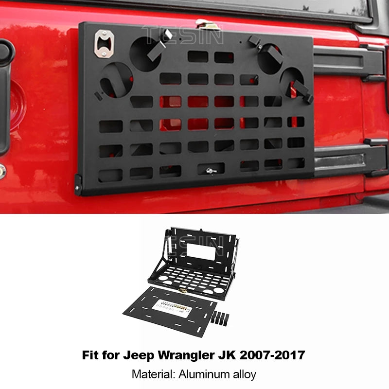 Tesin Car Rear Door Foldable Shelf Tailgate Table