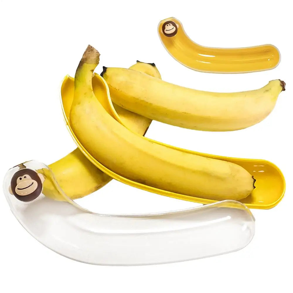 Banana Saver Case Reusable Anti-Squeezing Banana Shaped Food