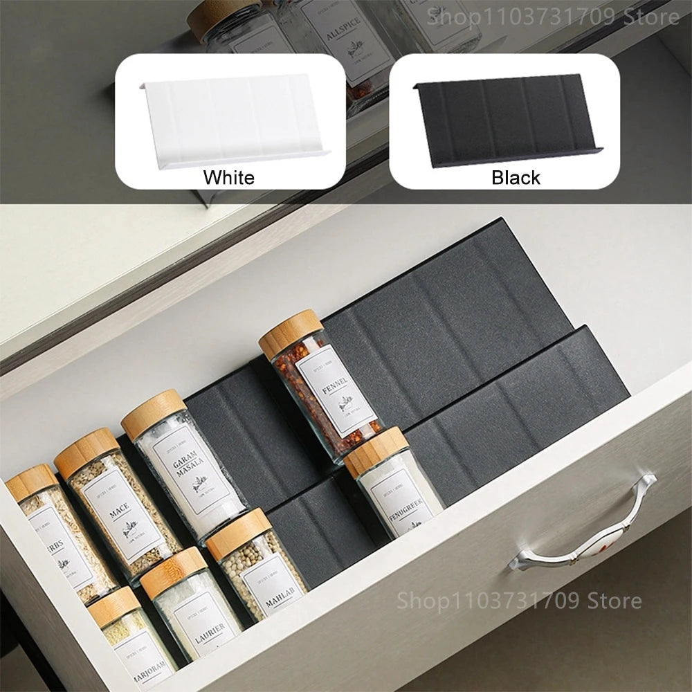 Drawer Spice Racks Layers Adjustable Spice Rack Spice