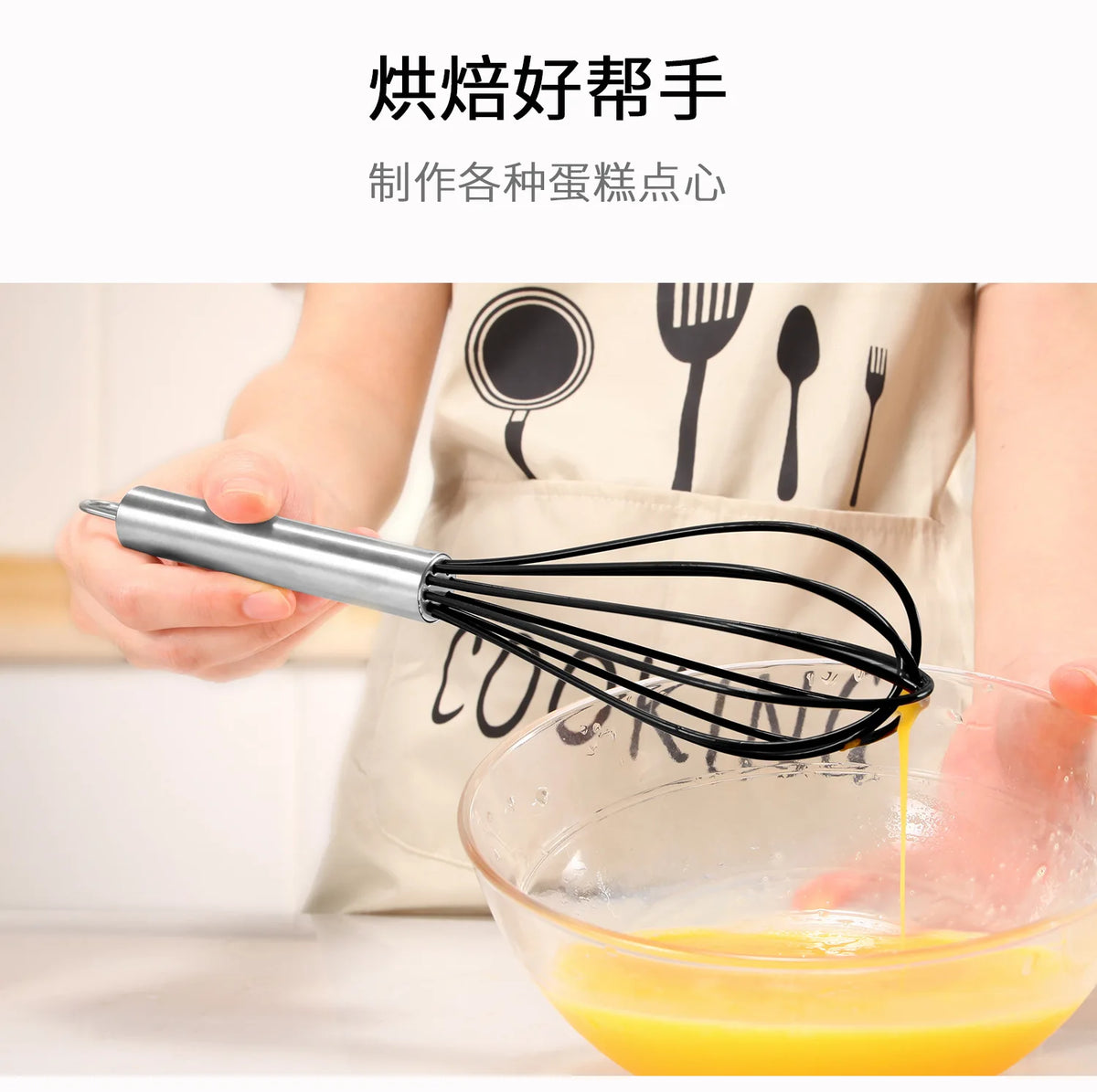 Black Non-Stick Silicone Kitchenware Cooking Utensils Cookware