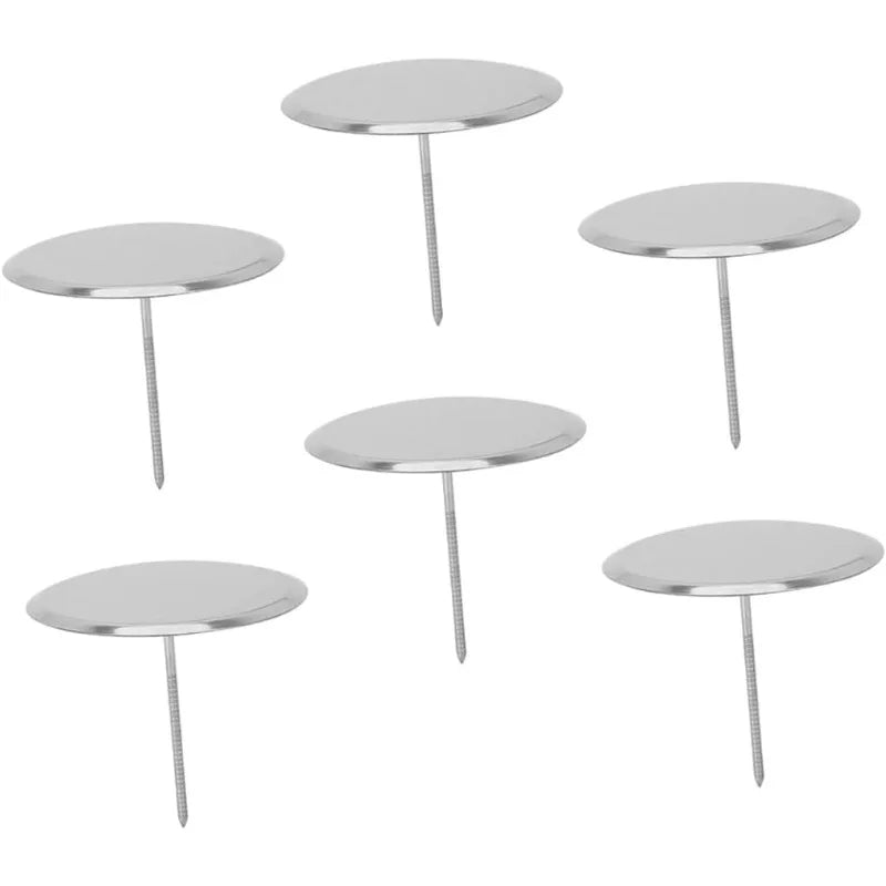 6pcs Stainless Steel Mounting Nails Pastry Nails Cake