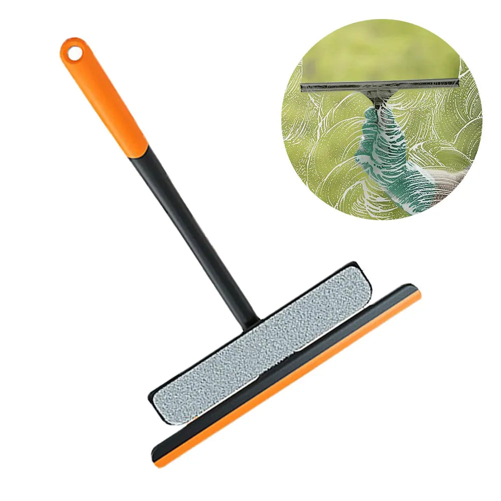 Shower Squeegee Glass Clean Scraper Washing Wiper Hanger