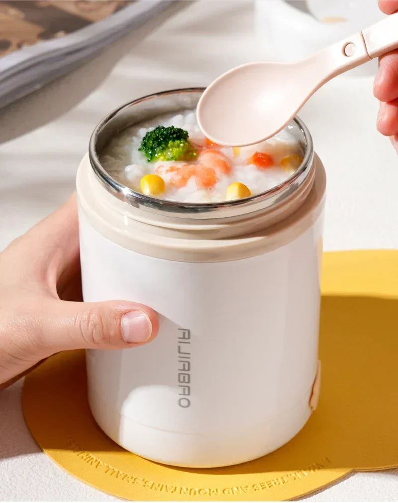 Plug-In Heated Lunch Box Constant Temperature Breakfast Cup