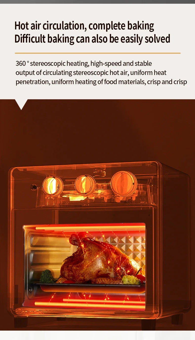 13l Air Fryers 26l Large Capacity Electric Fryer