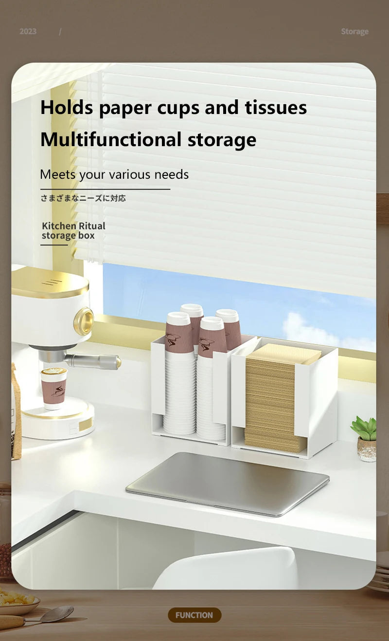 Multi Functional Instant Noodle Storage Box Organizer Ramen