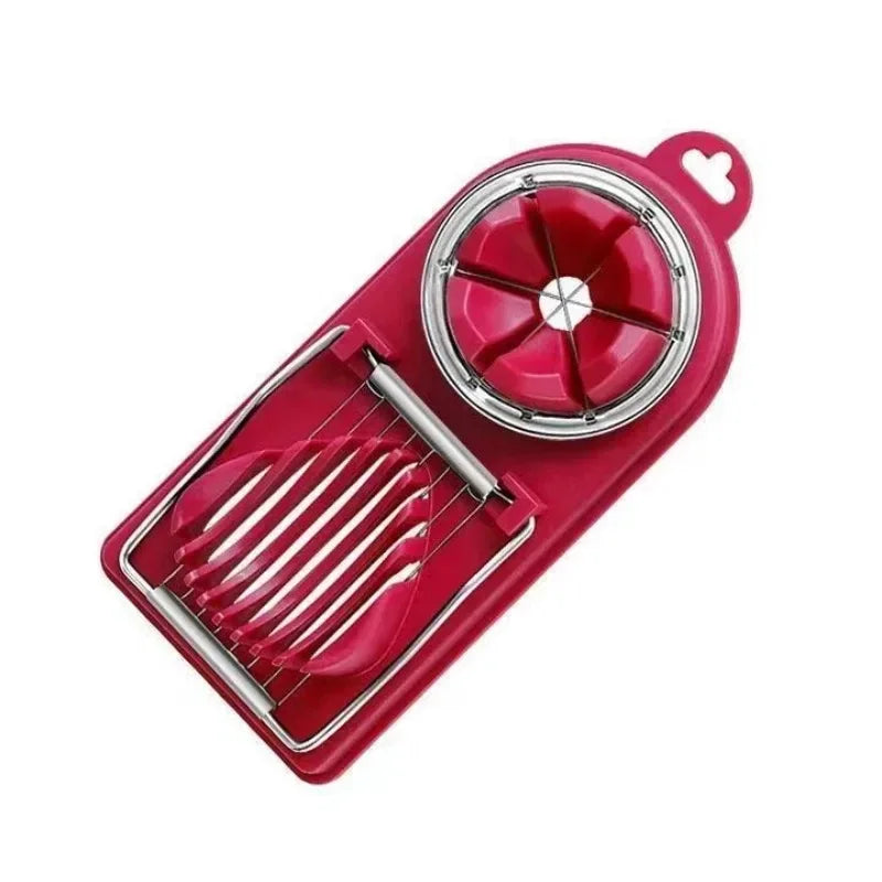 Egg Cutter Stainless Steel Egg Slicer Sectioner Cutter