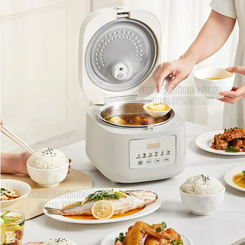 Midea Healthy Rice Cooker 3l No Coating Stainless