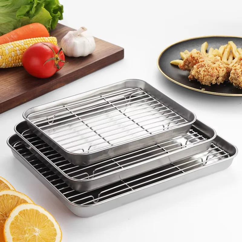 316 Stainless Steel Barbecue Tray Flat Chassis Multi