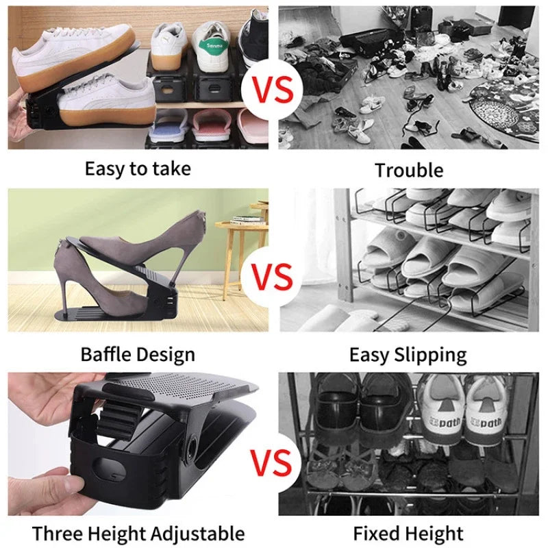 7/100 Modern Shoe Rack Shoe Storage Rack Double-Layer