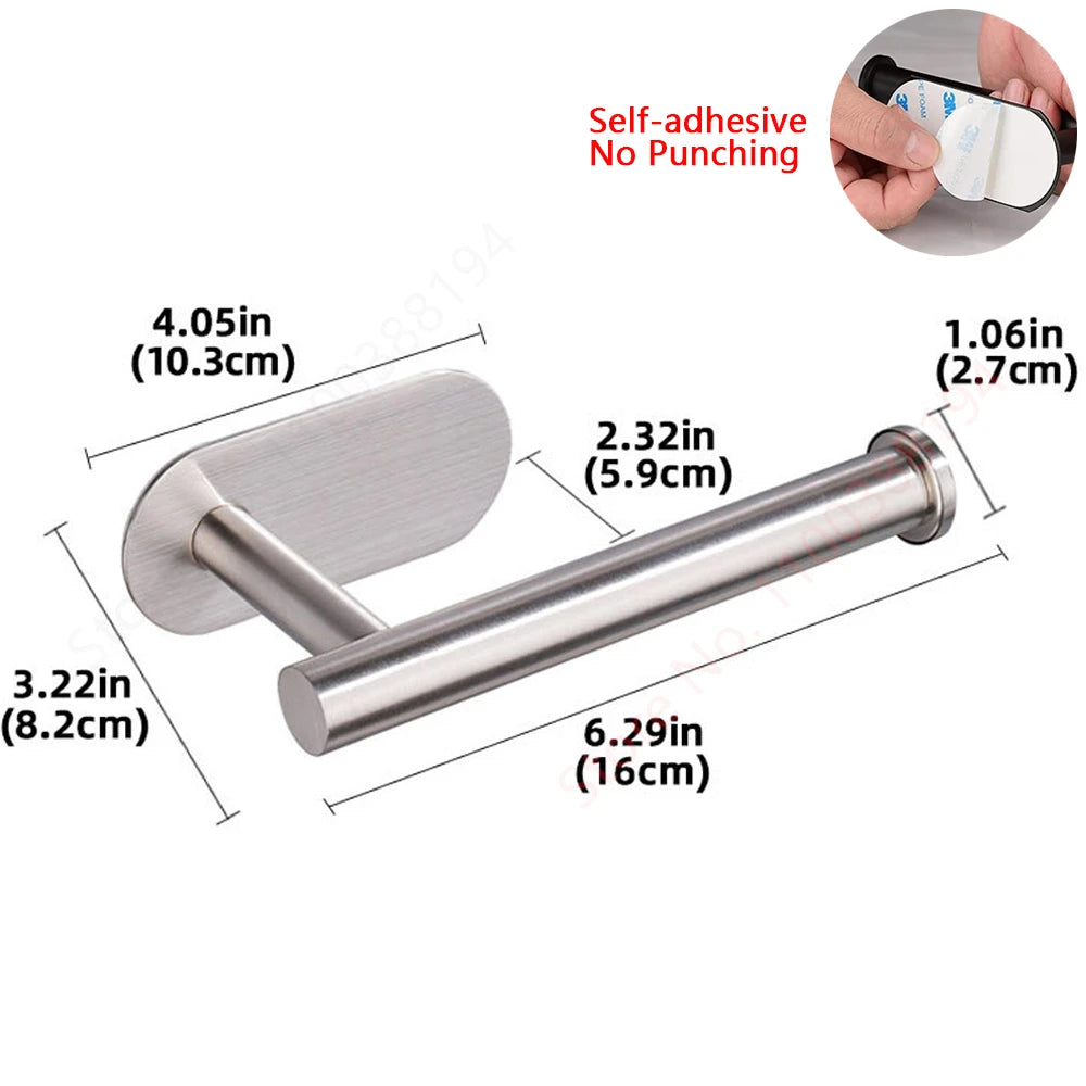 Hanging Paper Roll Towel Holder Bathroom Toilet Storage