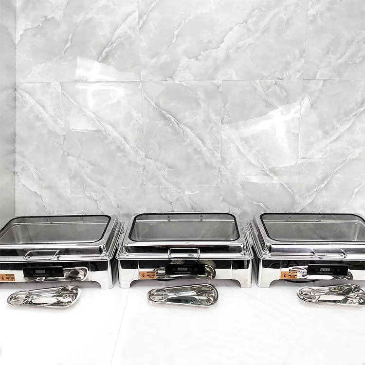 Commercial Hotel & Restaurant Stainless Steel Electric Buffet