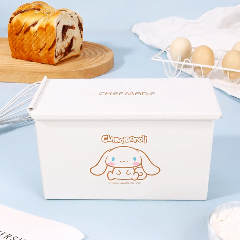 Chefmade Non-Stick Loaf Pan Lid 450g Cinnamoroll Toast