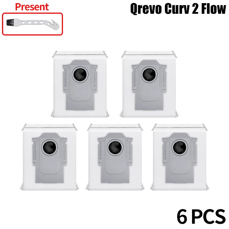 Roborock Qrevo Curv Flow Robot Vacuum Cleaner Dust