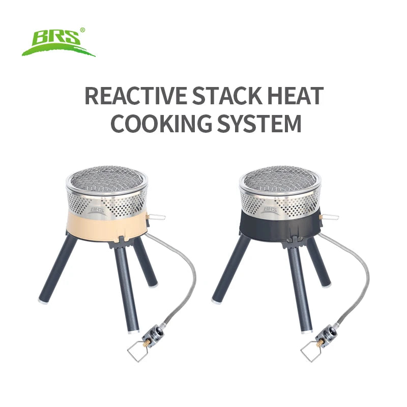 Brs-Ts19 Reactive Stack Heat Cooking System Pot/Jet Burner